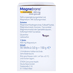 MAGNETRANS duo-aktiv 400 mg Sticks 50 Stck - Rechte Seite