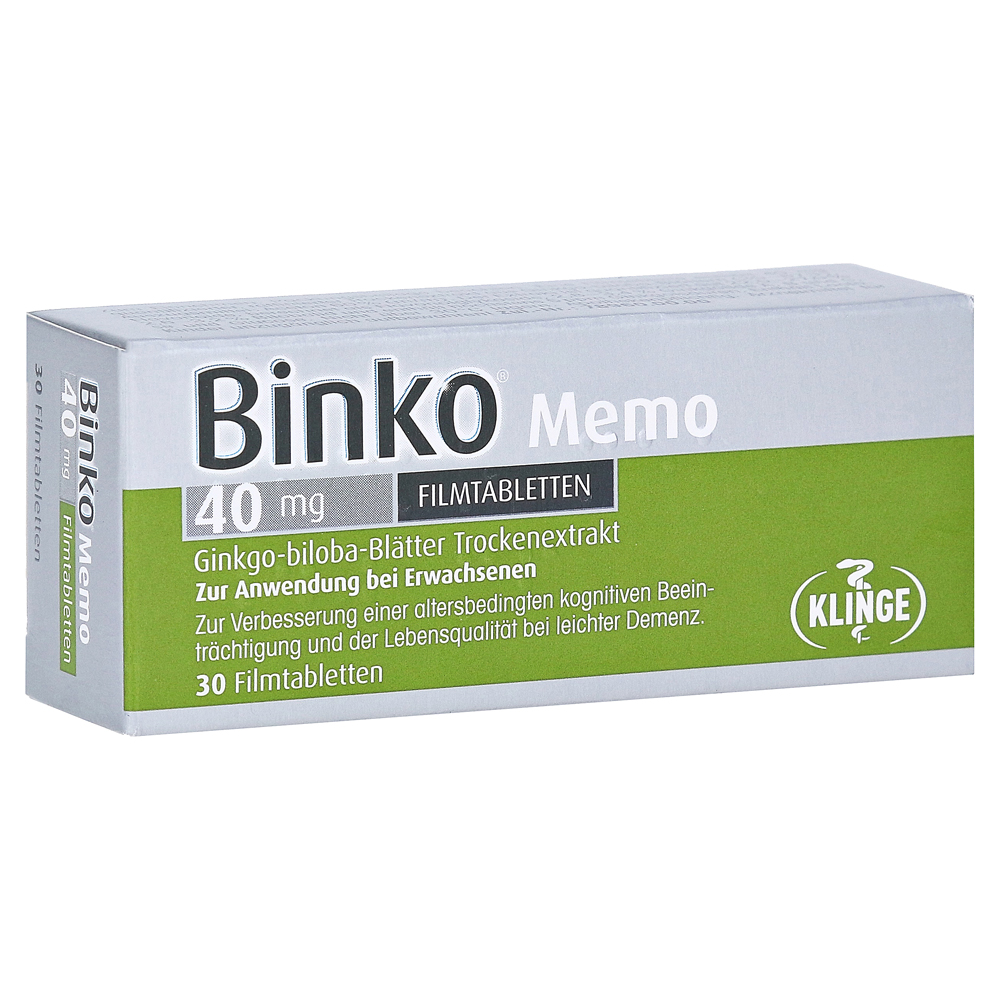 Binko Memo 40mg Filmtabletten 30 Stück