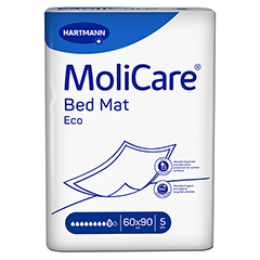 MOLICARE Bed Mat Eco 9 Tropfen 60x90 cm 5 Stück