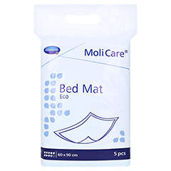 MOLICARE Bed Mat Eco 9 Tropfen 60x90 cm 8x5 Stck - Vorderseite