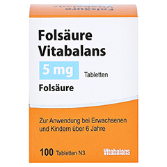 Folsure Vitabalans 5mg 100 Stck - Vorderseite