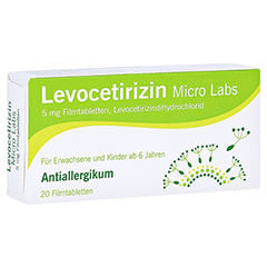 Levocetirizin Micro Labs 5mg 20 Stck N1