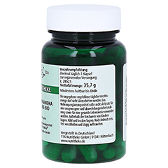 ASHWAGANDHA 500 mg Bio Kapseln 60 Stck - Rechte Seite