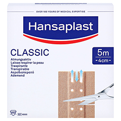 Hansaplast Classic Pflaster 4 cmx5 m 1 Stück - Vorderseite