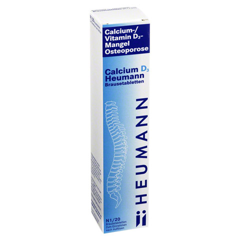 Calcium D3 Heumann 600mg/400 I.E. 20 Stück N1