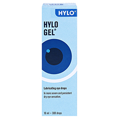 HYLO-GEL Augentropfen 10 Milliliter - Vorderseite