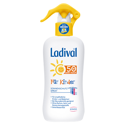 LADIVAL Kinder Sonnenschutz Spray LSF 50+ 200 Milliliter