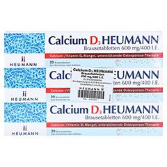 Calcium D3 Heumann 600mg/400 I.E. 120 Stck N3 - Rckseite