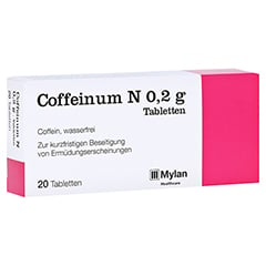 Coffeinum N 0,2g 20 Stck N1