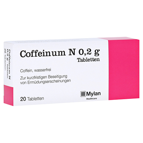 Coffeinum N 0,2g 20 Stck N1