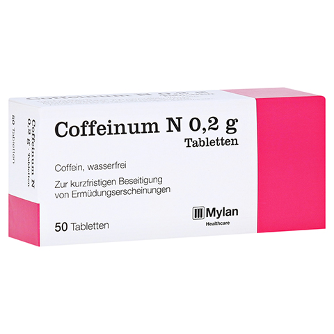 Coffeinum N 0,2g 50 Stück N2