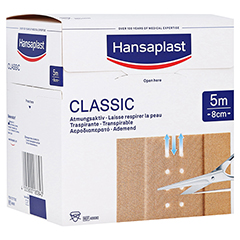 Hansaplast Classic Pflaster 8 cmx5 m 1 Stück