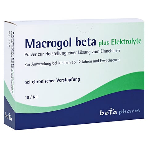 Macrogol beta plus Elektrolyte 10 Stück N1