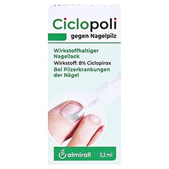 Ciclopoli gegen Nagelpilz 3.3 Milliliter N1 - Vorderseite