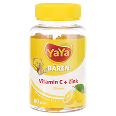 YAYA BREN Vitamin C+Zink Zitrone 60 Stck