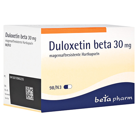 Duloxetin beta 30mg 98 Stck N3