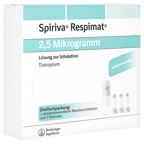 Spiriva Respimat 2,5 Mikrogramm wiederverwendbar 3x4.0 Milliliter N3