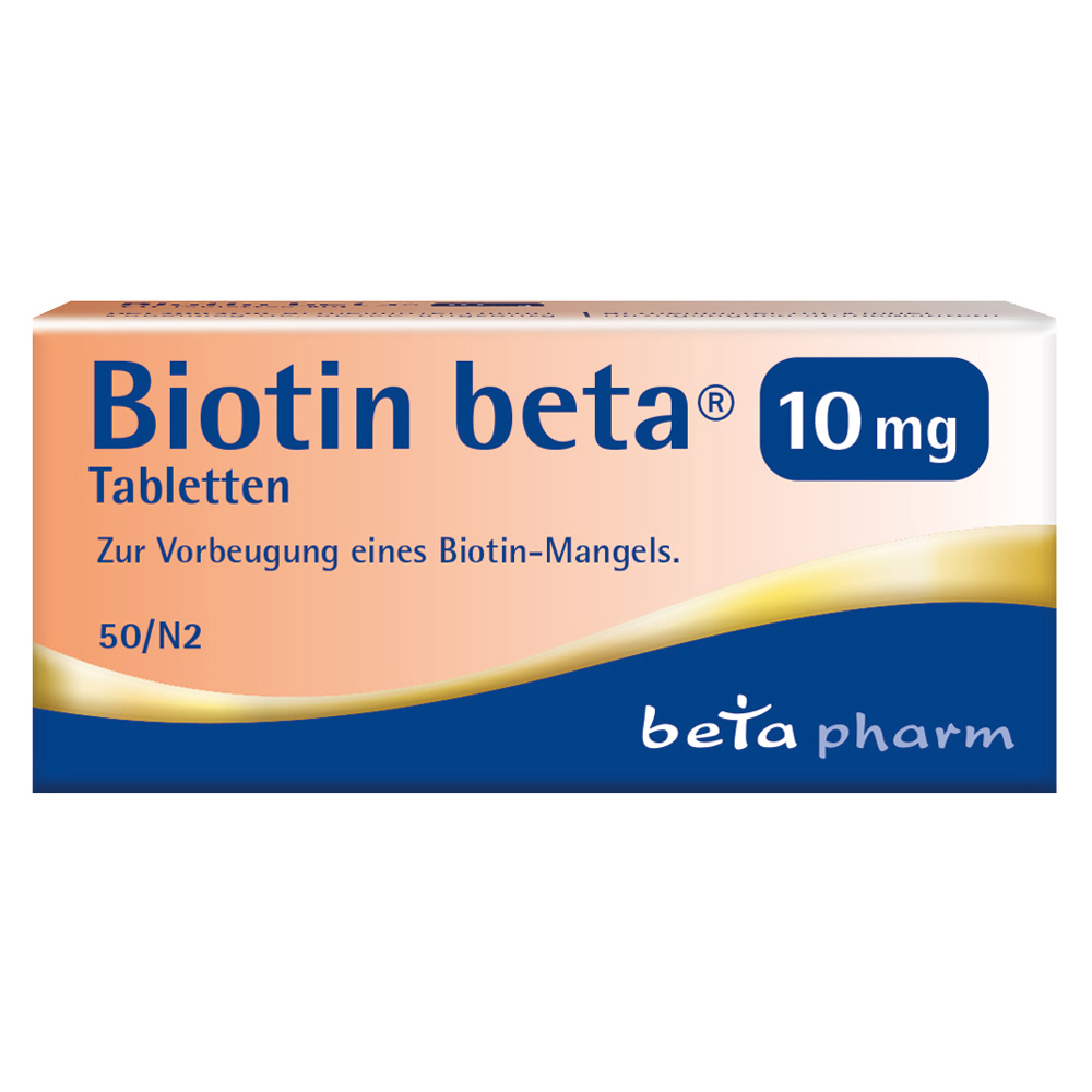 Biotin beta 10mg Tabletten 50 Stück