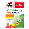 DOPPELHERZ Vitamin K2+D3 1000 I.E. Tabletten 120 Stck