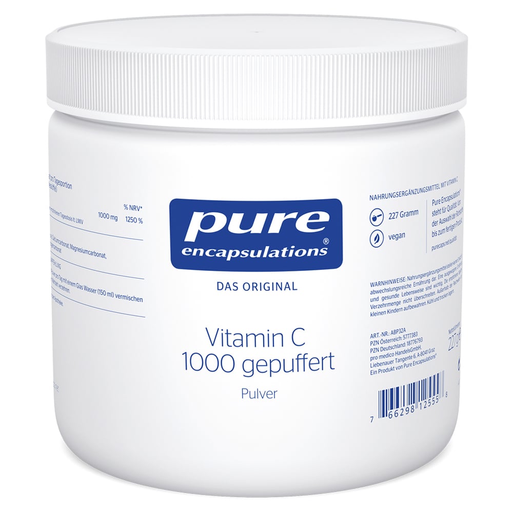PURE ENCAPSULATIONS Vitamin C 1000 gepuff.Pulver 227 Gramm