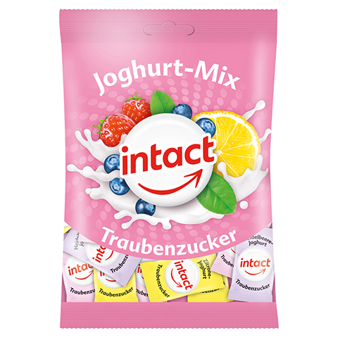 INTACT Traubenzucker Beutel Joghurt-Mix 75 Gramm