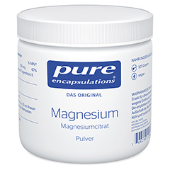 PURE ENCAPSULATIONS Magnesium Magn.Citrat Pulver