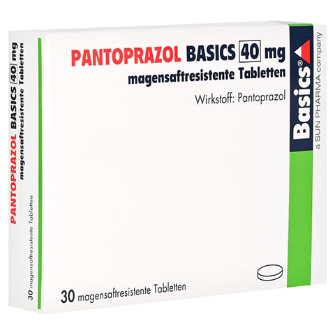 PANTOPRAZOL BASICS 40mg 30 Stck N1