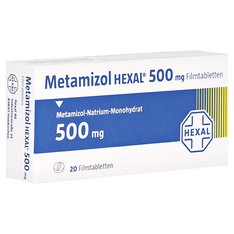 Metamizol HEXAL 500mg 20 Stck