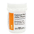 BIOCHEMIE Adler 1 Calcium fluoratum D 12 Tabletten 200 Stck