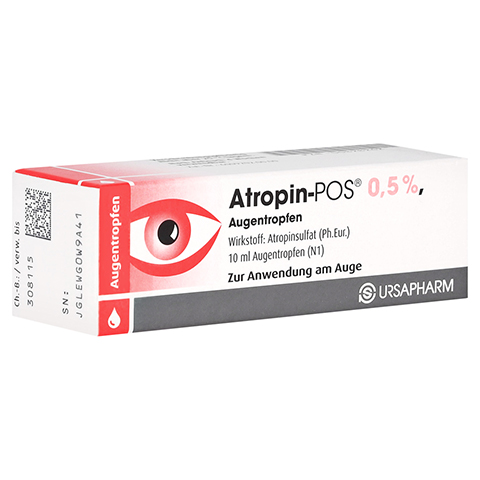 ATROPIN POS Augentropfen 0,5% 10 Milliliter N1