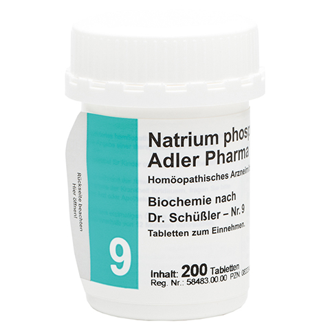 BIOCHEMIE Adler 9 Natrium phosphoricum D 6 Tabl. 200 Stck