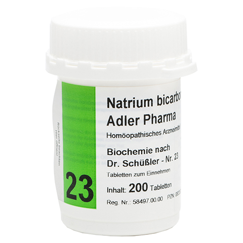 BIOCHEMIE Adler 23 Natrium bicarbonicum D 12 Tabl. 200 Stck