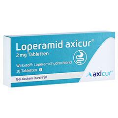 Loperamid axicur 2mg