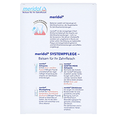 MERIDOL Zahnpasta Vorteilspack+100 ml Spülung 2x75 Milliliter - Rückseite