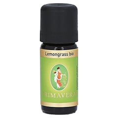 PRIMAVERA Lemongrass kbA ätherisches Öl 10 Milliliter