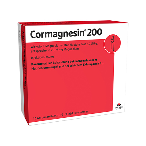 Cormagnesin 200 10x10 Milliliter N2