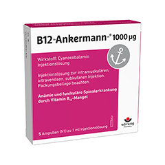 B12 Ankermann 1.000 µg Ampullen 5x1 Milliliter N1