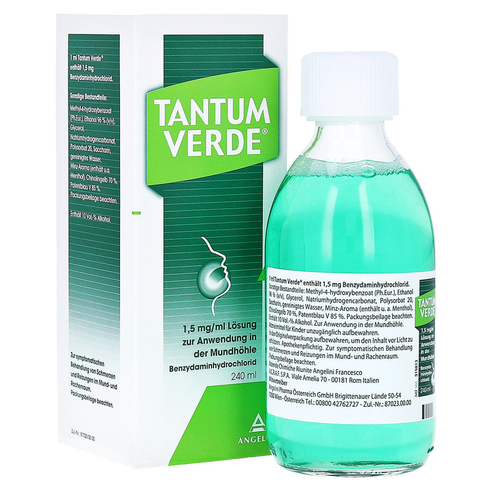 Tantum Verde 1,5mg/ml Lösung 240 Milliliter