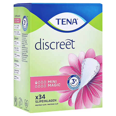TENA LADY Discreet Inkontinenz Slipeinl.mini magic 34 Stück