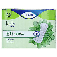 TENA LADY normal Inkontinenz Einlagen 6x30 Stck - Vorderseite
