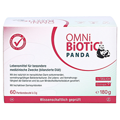 OMNi BiOTiC Panda Beutel 60x3 Gramm - Rückseite