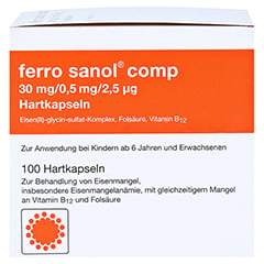 Ferro sanol comp 30mg/0,5mg/2,5g 100 Stck N3 - Vorderseite