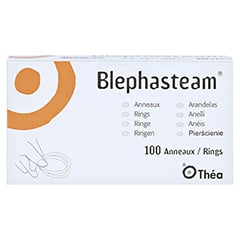 BLEPHASTEAM-Ringe 100 Stck - Vorderseite