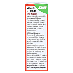 VITAMIN D3 1000 vegan Vital-Kapseln Salus 60 Stück - Rechte Seite