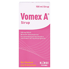 Vomex A 100 Milliliter N1 - Vorderseite