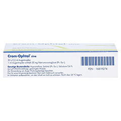 Crom-Ophtal sine Augentropfen 30x0.5 Milliliter - Unterseite