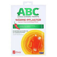 ABC Wärme-Pflaster Capsicum 11mg Hansaplast med 2 Stück