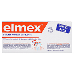 ELMEX Junior Zahnpasta Doppelpack 2x75 Milliliter - Rckseite