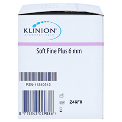 KLINION Soft fine plus Pen-Nadeln 6mm 32 G +Kanlen-Box 110 Stck - Rechte Seite