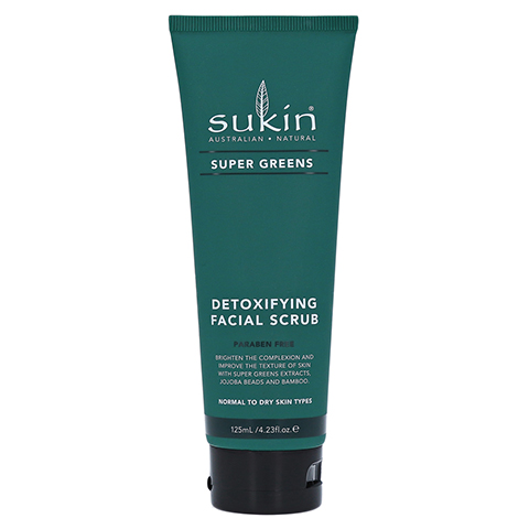 Sukin Super Greens Detoxifying Facial Scrub 125 Milliliter